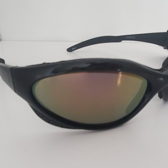 NEW* NYS Collection Men's Black Polarized Sunglasses Sport Italian Design Rider - Picture 3 of 12